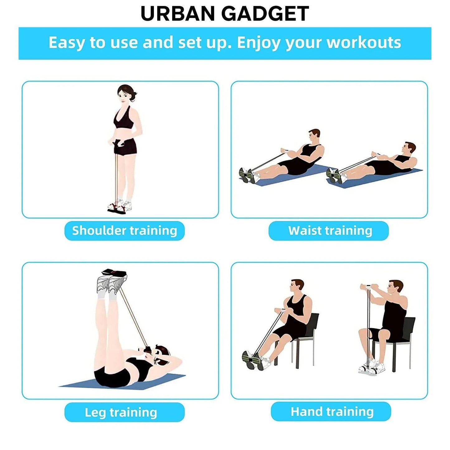 Urban™ Pedal Resistance Band