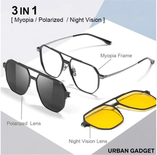 Urban™ PolarFlex 3-in-1 Sunglasses